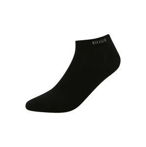 BOSS Black Ponožky  světle šedá / černá
