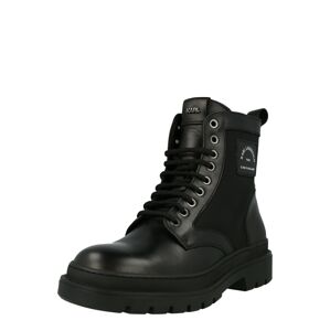 Karl Lagerfeld Šněrovací boty 'Maison' černá