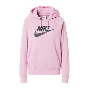 Nike Sportswear Mikina 'EMEA'  bledě fialová / černá