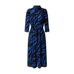Dorothy Perkins Košilové šaty královská modrá / černá