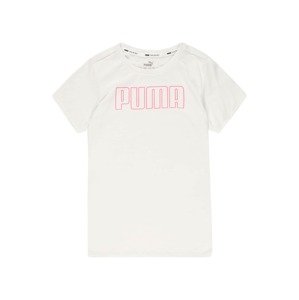 PUMA Funkční tričko 'Favorites'  pink / bílá