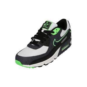Nike Sportswear Tenisky 'AIR MAX 90 SE'  šedá / svítivě zelená / černá