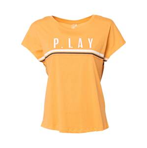 ONLY PLAY Funkční tričko 'EVAN'  oranžová / černá / bílá