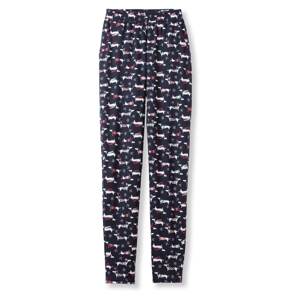 CALIDA Pyžamové kalhoty  ultramarínová modř / světlemodrá / růžová