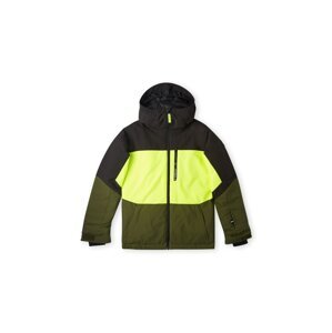 O'NEILL Outdoorová bunda 'Carbonite'  žlutá / olivová / tmavě zelená / černá