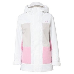 OAKLEY Outdoorová bunda 'BEAUFORT' režná / světle růžová / bílá