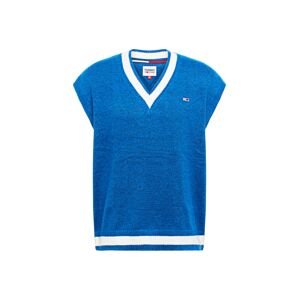 Tommy Jeans Vesta 'College 85' modrá / červená / bílá