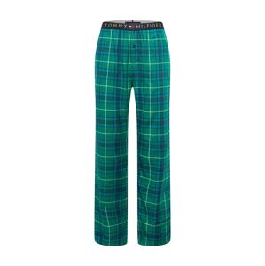 Tommy Hilfiger Underwear Pyžamové kalhoty  námořnická modř / zlatá / světle zelená / tmavě zelená
