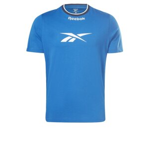 Reebok Sport Funkční tričko 'Identity' námořnická modř / královská modrá / bílá