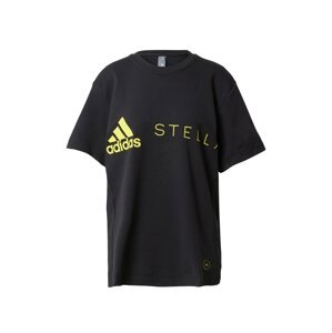ADIDAS BY STELLA MCCARTNEY Funkční tričko limone / černá