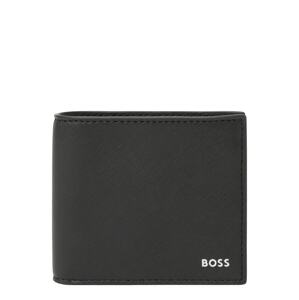 BOSS Black Peněženka 'Zair' černá / bílá