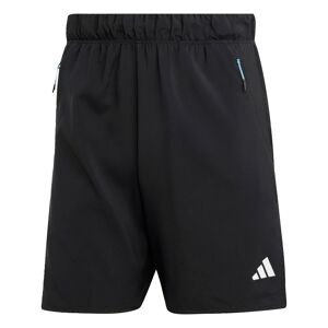 ADIDAS PERFORMANCE Sportovní kalhoty azurová modrá / světle červená / černá / bílá