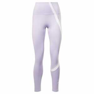 Reebok Sport Sportovní kalhoty 'Vector' pastelová fialová / bílá