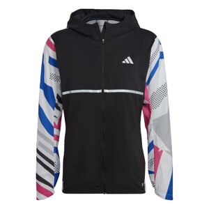 ADIDAS PERFORMANCE Sportovní bunda 'Own the Run'  královská modrá / světle růžová / černá / bílá