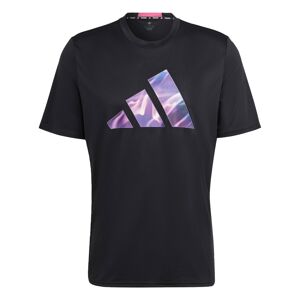 ADIDAS PERFORMANCE Funkční tričko  fialová / pastelová fialová / černá