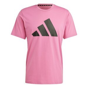 ADIDAS PERFORMANCE Funkční tričko růžová / černá