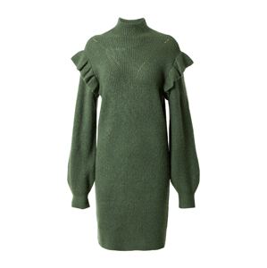 VILA Úpletové šaty 'BOOBA'  zelená