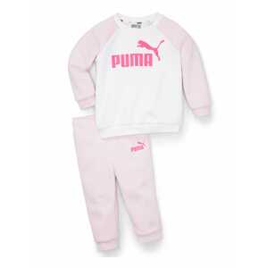 PUMA Joggingová souprava  pink / růžová / bílá
