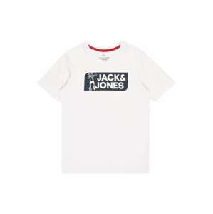 Jack & Jones Junior Tričko 'TREAM FOOTBALL'  námořnická modř / bílá