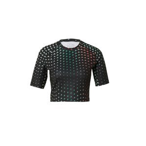 ADIDAS PERFORMANCE Funkční tričko azurová modrá / pastelově zelená / korálová / černá
