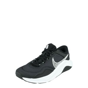 NIKE Sportovní boty 'Legend 3'  černá / bílá