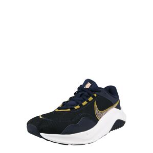 NIKE Sportovní boty 'Legend Essential 3'  marine modrá / žlutá / růžová / černá
