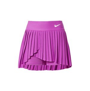 NIKE Sportovní sukně  fialová / bílá