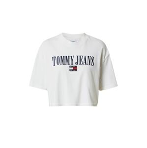 Tommy Jeans Tričko  námořnická modř / tmavě červená / bílá