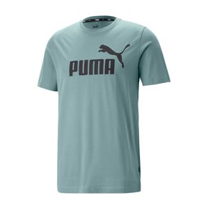 PUMA Funkční tričko  pastelová modrá / černá