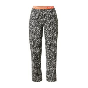 Calvin Klein Underwear Pyžamové kalhoty  krémová / oranžová / černá