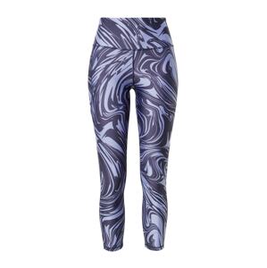 UNDER ARMOUR Sportovní kalhoty tmavě šedá / fialová