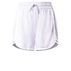 Reebok Sport Sportovní kalhoty fialová / bílá