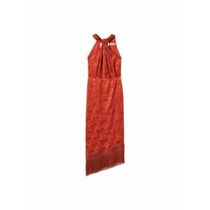 MANGO Společenské šaty 'Cervo'  oranžově červená