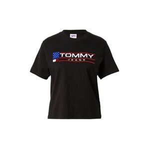 Tommy Jeans Tričko 'MODERN SPORT' královská modrá / ohnivá červená / černá / bílá