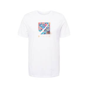 NIKE Funkční tričko  světlemodrá / nefritová / pink / bílá