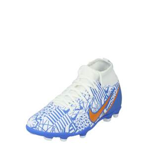 NIKE Sportovní boty  modrá / tmavě oranžová / bílá
