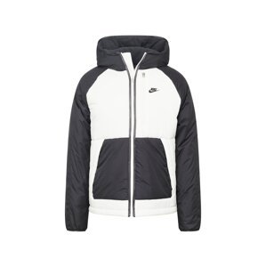 Nike Sportswear Přechodná bunda tmavě šedá / bílá