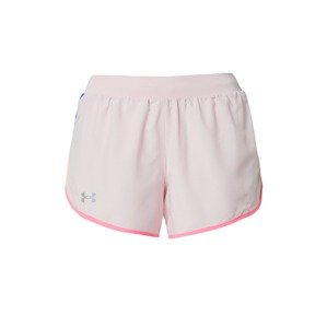 UNDER ARMOUR Sportovní kalhoty 'Fly By 2.0'  pink / pastelově růžová