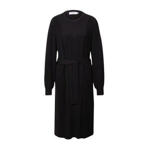 MOSS COPENHAGEN Úpletové šaty 'Jalda' černá