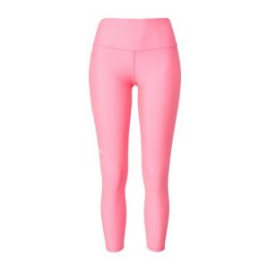 UNDER ARMOUR Sportovní kalhoty růžová / bílá