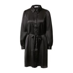 MOSS COPENHAGEN Košilové šaty 'Jeanita' černá