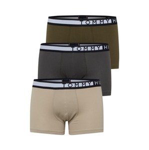 Tommy Hilfiger Underwear Boxerky  béžová / tmavě šedá / olivová / černá