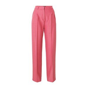 Trendyol Kalhoty se sklady v pase pink
