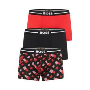 BOSS Black Boxerky 'Looney' růžová / červená / černá / bílá