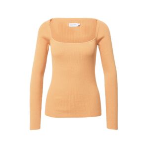 Calvin Klein Tričko pastelově oranžová