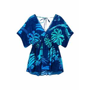 Desigual Plážové šaty 'SAMUI'  námořnická modř / tyrkysová / světlemodrá / fialová