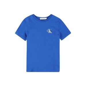 Calvin Klein Tričko královská modrá / černá / bílá