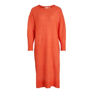 VILA Úpletové šaty 'Mathilda' oranžová
