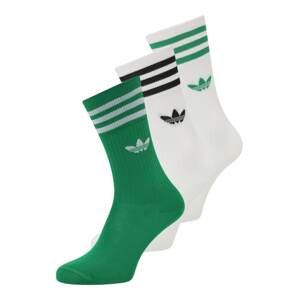 ADIDAS ORIGINALS Ponožky  zelená / černá / bílá