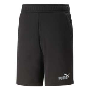 PUMA Sportovní kalhoty 'ELEVATED' černá / bílá